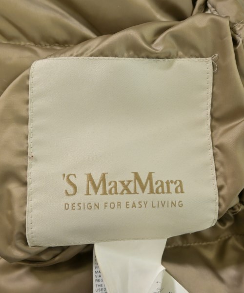 'S Max Mara（エス　マックス　マーラ）ダウンコート ベージュ サイズ:36(XS位) レディース/2200728176034