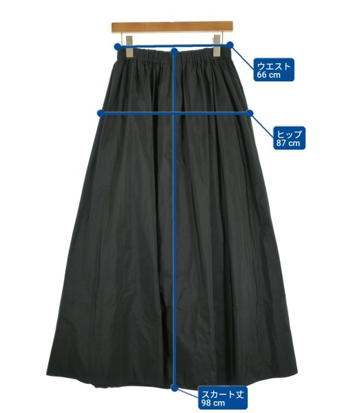 'S Max Mara（エス　マックス　マーラ）ロング・マキシ丈スカート 黒 サイズ:38(S位) レディース/2200717190119