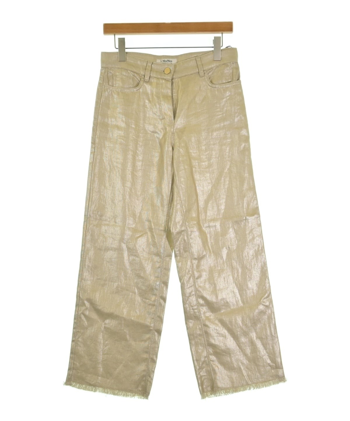 S Max Mara（エス マックス マーラ）その他 ゴールド サイズ:34(XXS位