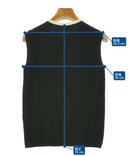 'S Max Mara（エス　マックス　マーラ）ニット・セーター 黒 サイズ:S レディース/2200718522094