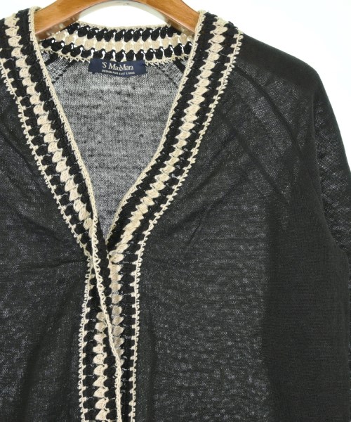 'S Max Mara（エス　マックス　マーラ）カーディガン 黒 サイズ:XS レディース/2200718522117