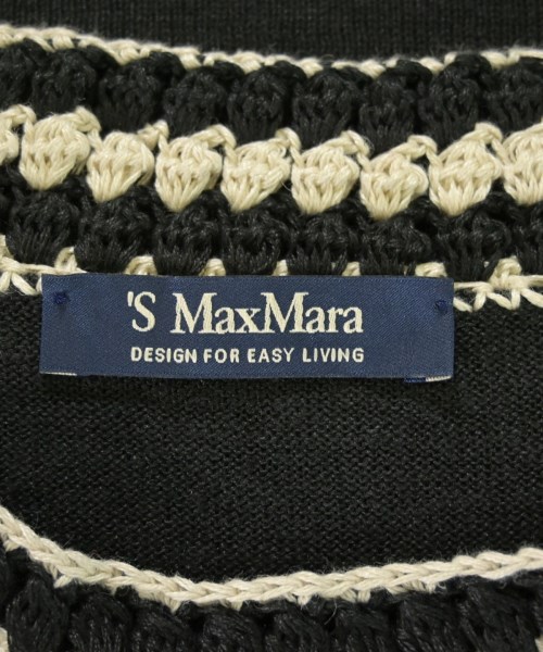 'S Max Mara（エス　マックス　マーラ）ニット・セーター 黒 サイズ:S レディース/2200718522124