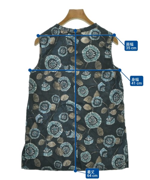 'S Max Mara（エス　マックス　マーラ）ブラウス 紺 サイズ:38(S位) レディース/2200723361053