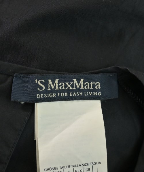 'S Max Mara（エス　マックス　マーラ）ブラウス 黒 サイズ:42(M位) レディース/2200720699128