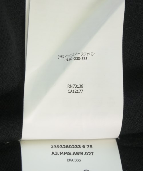 'S Max Mara（エス　マックス　マーラ）ワンピース 黒 サイズ:L レディース/2200720699241