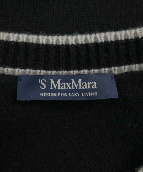 'S Max Mara（エス　マックス　マーラ）カーディガン 黒 サイズ:L レディース/2200720699265
