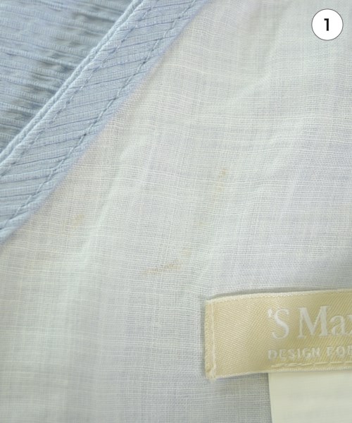 'S Max Mara（エス　マックス　マーラ）ワンピース 青 サイズ:4(M位) レディース/2200726541025