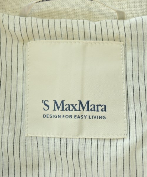 'S Max Mara（エス　マックス　マーラ）テーラードジャケット ベージュ サイズ:42(M位) レディース/2200681876019