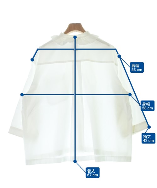 'S Max Mara（エス　マックス　マーラ）ブラウス 白 サイズ:40(M位) レディース/2200680199027