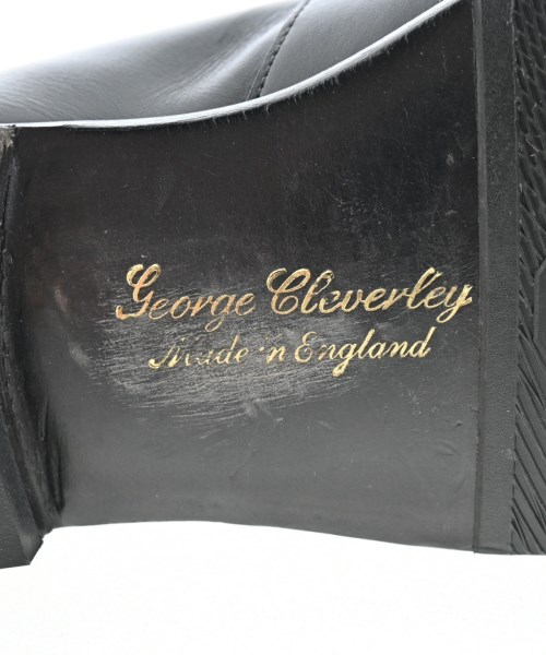 George Cleverlry（ジョージクレバリー）ビジネス・ドレスシューズ 黒 サイズ:7(25.5cm位) メンズ/2200703245090