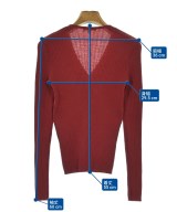 PAULE KA（ポールカ）カーディガン 赤 サイズ:S レディース/2200623622032