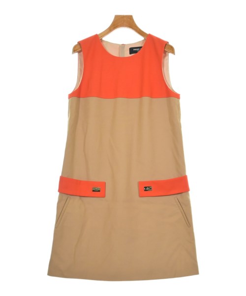 PAULE KA(ポールカ)ワンピース ベージュ サイズ:40(M位)/2200630483022