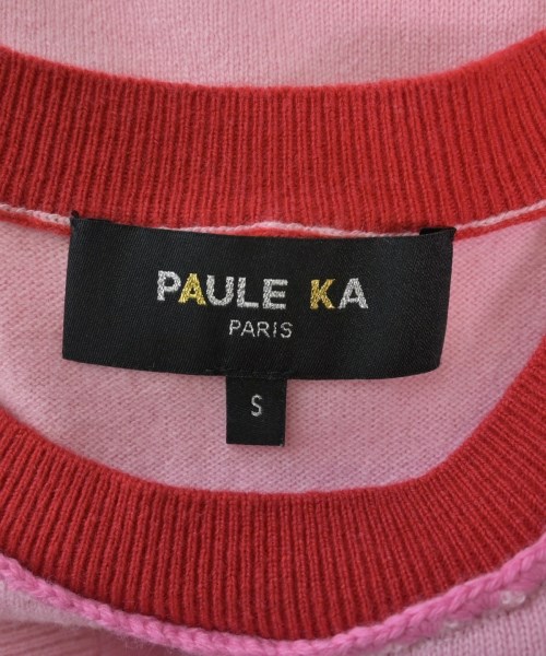 PAULE KA（ポールカ）ニット・セーター ピンク サイズ:S レディース/2200628791023