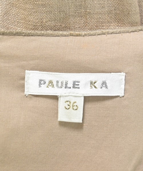 PAULE KA（ポールカ）ワンピース ベージュ サイズ:36(XS位) レディース/2200607986020