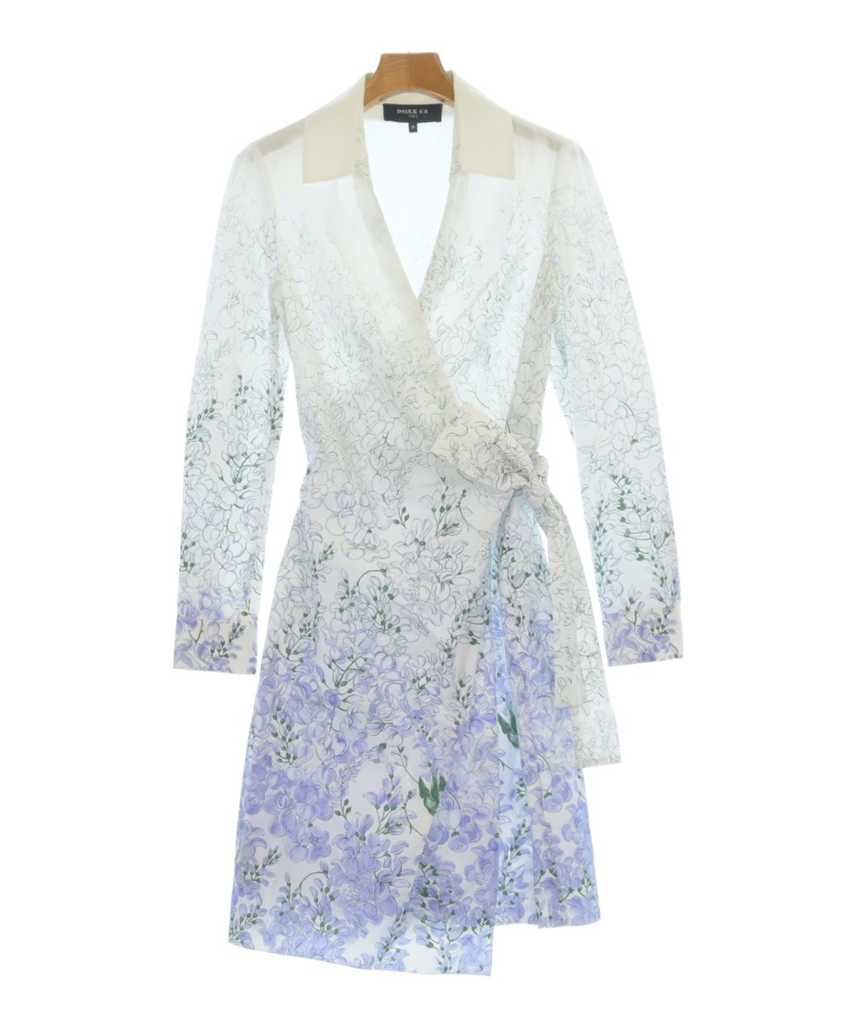 PAULE KA（ポールカ）ワンピース 白 サイズ:38(S位) レディース