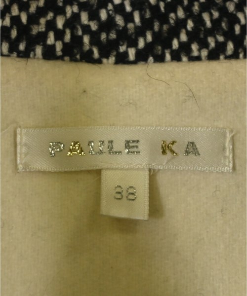 PAULE KA（ポールカ）チェスターコート 黒 サイズ:38(S位) レディース/2200673367013