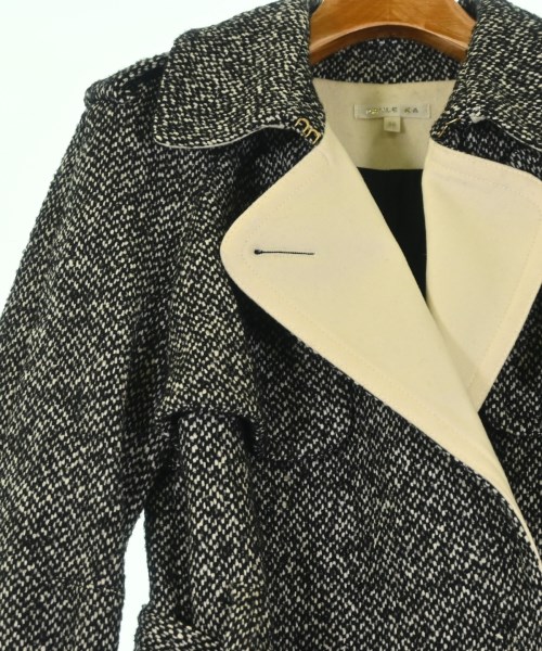 PAULE KA（ポールカ）チェスターコート 黒 サイズ:38(S位) レディース/2200673367013