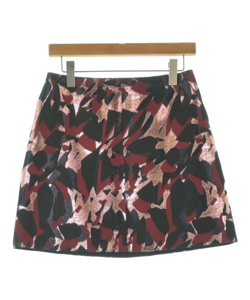 PAULE KA(ポールカ)ミニスカート 赤 サイズ:38(S位)/2200673367044