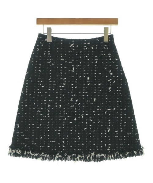 PAULE KA(ポールカ)ひざ丈スカート 黒 サイズ:36(XS位)/2200673367051
