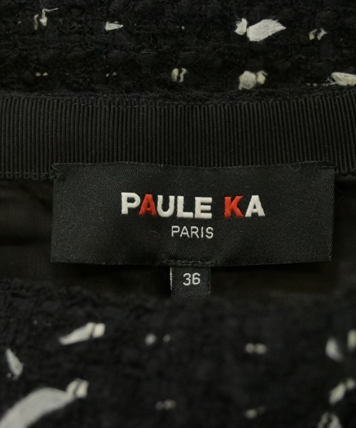 PAULE KA（ポールカ）ひざ丈スカート 黒 サイズ:36(XS位) レディース/2200673367051