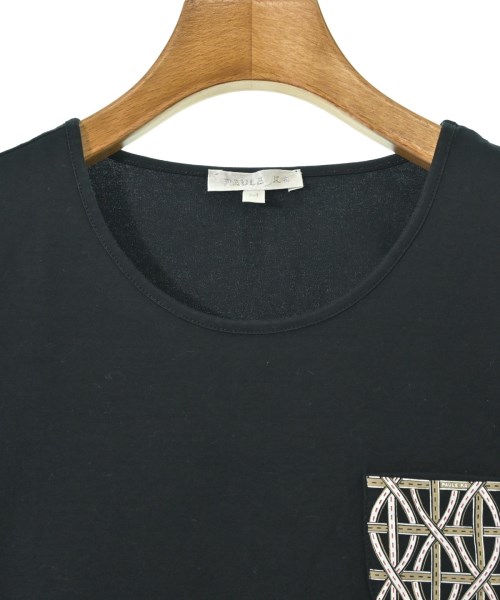 PAULE KA（ポールカ）Tシャツ・カットソー 黒 サイズ:M レディース/2200695467029