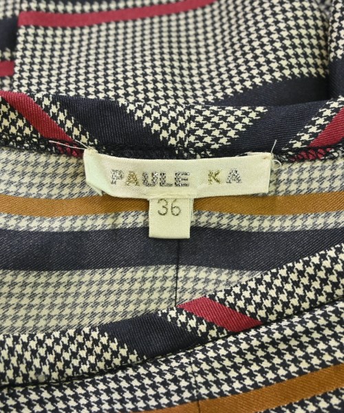 PAULE KA（ポールカ）ひざ丈スカート 紺 サイズ:36(XS位) レディース/2200694774906