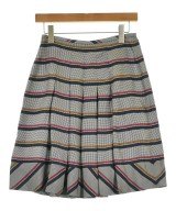PAULE KA（ポールカ）ひざ丈スカート 紺 サイズ:36(XS位) レディース/2200694774906
