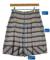 PAULE KA（ポールカ）ひざ丈スカート 紺 サイズ:36(XS位) レディース/2200694774906