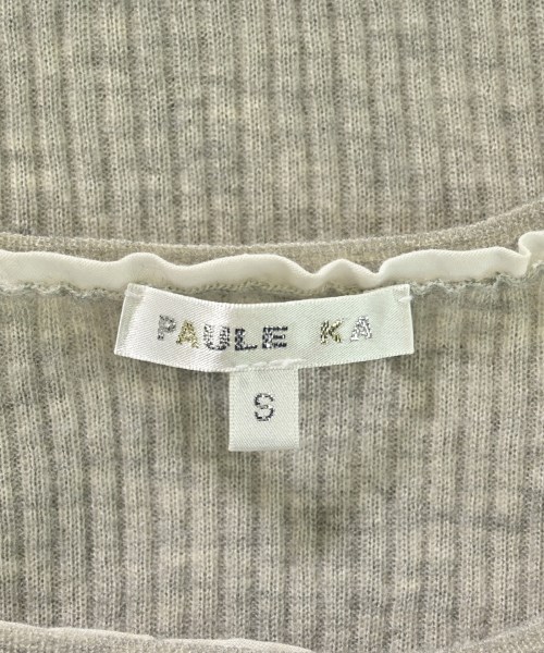 PAULE KA（ポールカ）ベスト/ノースリーブ グレー サイズ:S レディース/2200698994027