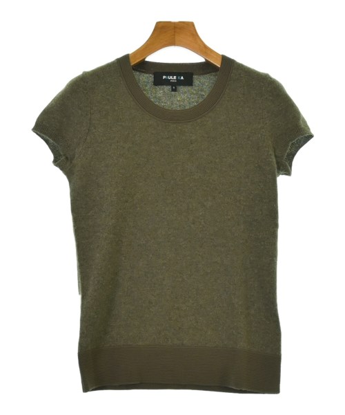PAULE KA(ポールカ)ニット・セーター カーキ サイズ:S/2200653763057