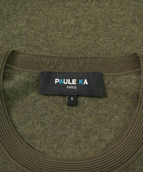 PAULE KA（ポールカ）ニット・セーター カーキ サイズ:S レディース/2200653763057