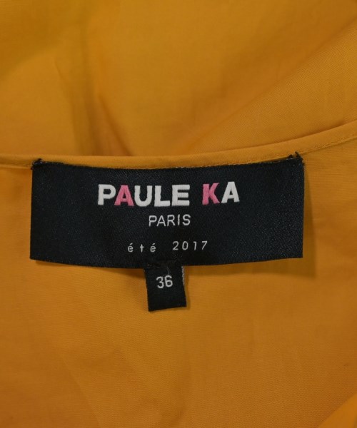 PAULE KA（ポールカ）ひざ丈スカート オレンジ サイズ:36(XS位) レディース/2200714688015