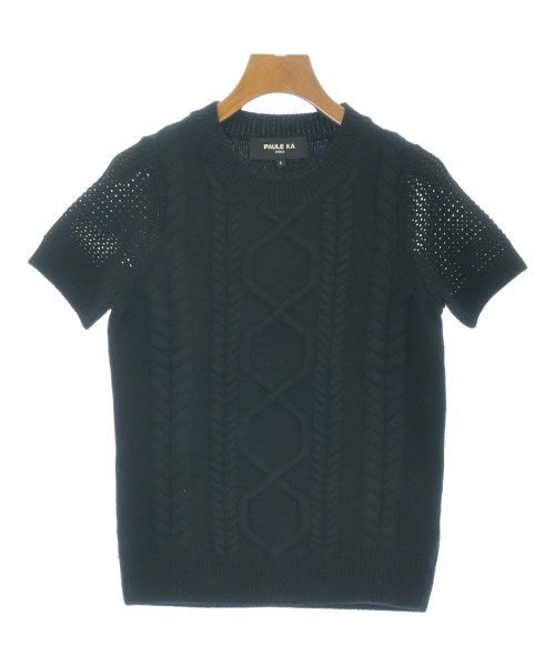PAULE KA(ポールカ)ニット・セーター 紺 サイズ:S/2200645011036