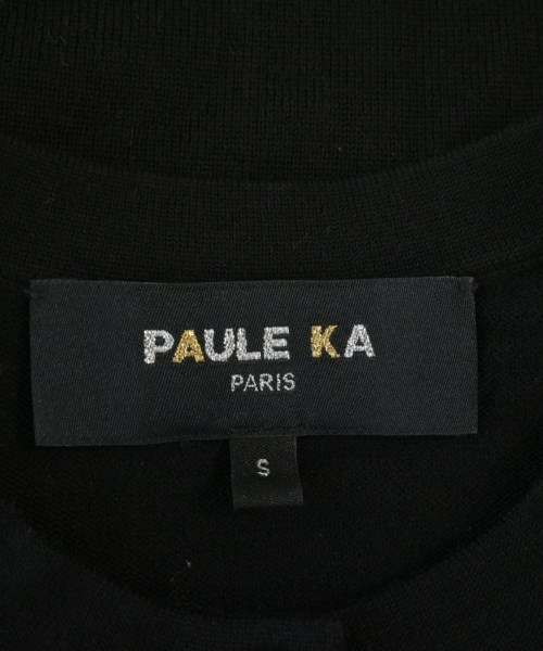 PAULE KA（ポールカ）カーディガン 黒 サイズ:S レディース/2200645011043