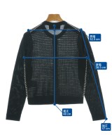 PAULE KA（ポールカ）カーディガン 黒 サイズ:S レディース/2200645011043