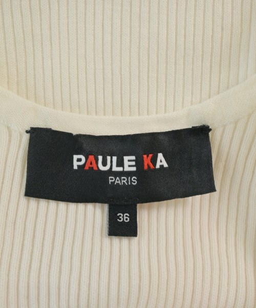 PAULE KA（ポールカ）ワンピース 白 サイズ:36(XS位) レディース/2200645011050