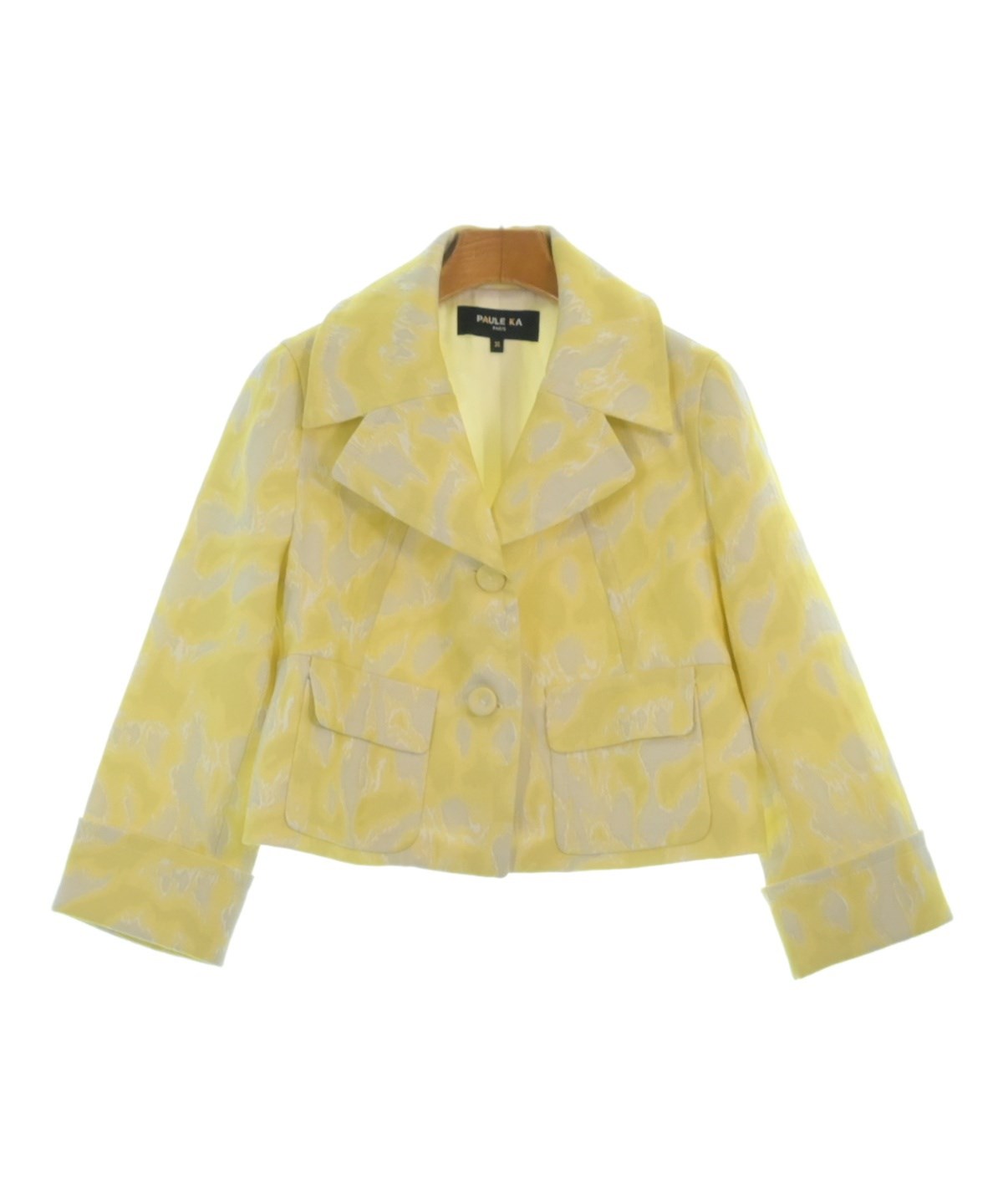 PAULE KA ポールカ ジャケット（その他） レディース 【古着】【中古】 PAULE KA（ポールカ）その他 黄 サイズ:36(XS位) レディース