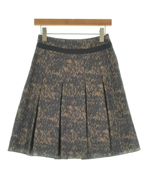 PAULE KA（ポールカ）ひざ丈スカート ベージュ サイズ:36(XS位) レディース/2200630010068