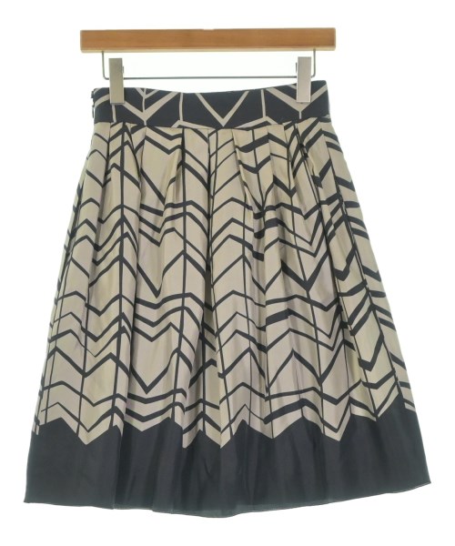 PAULE KA（ポールカ）ひざ丈スカート グレー サイズ:36(XS位) レディース/2200630010082