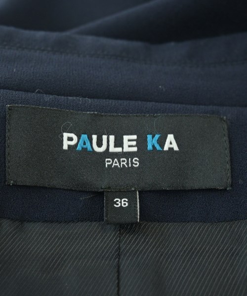 PAULE KA（ポールカ）テーラードジャケット 紺 サイズ:36(XS位) レディース/2200635030030