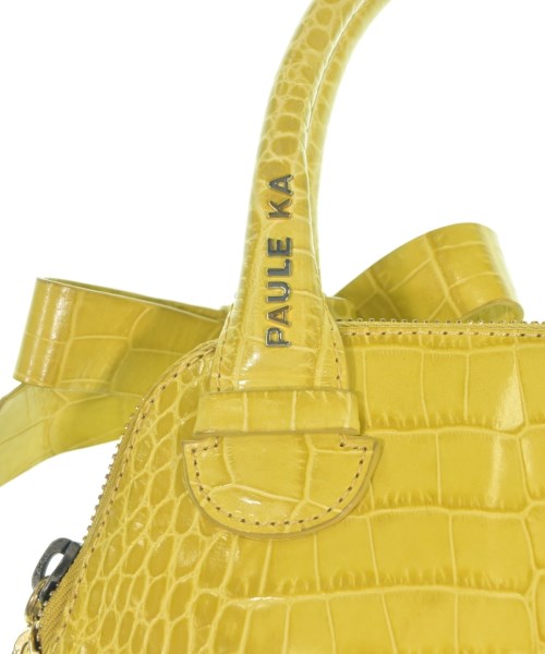 PAULE KA（ポールカ）ハンドバッグ 黄 サイズ:- レディース/2200640317072