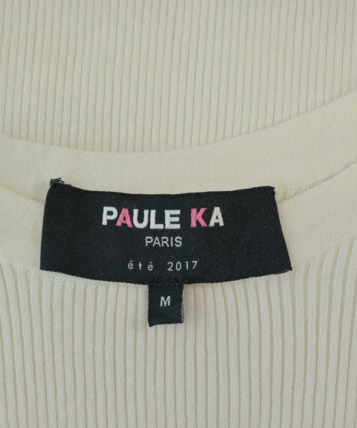 PAULE KA（ポールカ）Tシャツ・カットソー 白 サイズ:M レディース/2200664849061