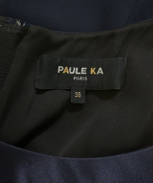 PAULE KA（ポールカ）ワンピース 紺 サイズ:36(XS位) レディース/2200733829086