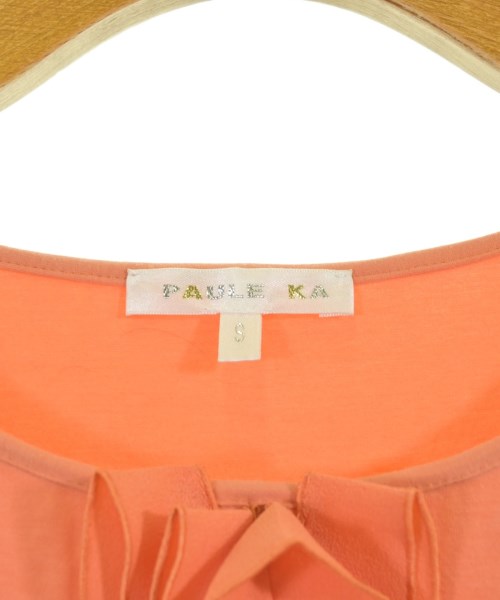PAULE KA（ポールカ）Tシャツ・カットソー オレンジ サイズ:S レディース/2200718136024
