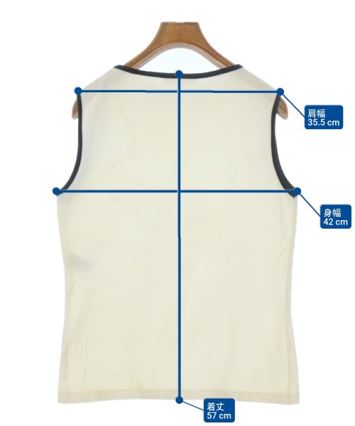 PAULE KA（ポールカ）Tシャツ・カットソー 白 サイズ:S レディース/2200683461053