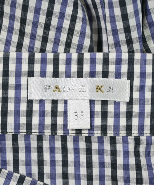 PAULE KA（ポールカ）ひざ丈スカート 紺 サイズ:38(S位) レディース/2200685461020