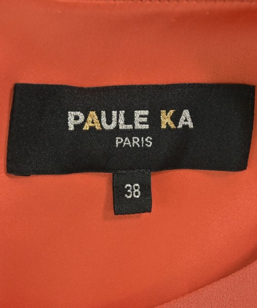 PAULE KA（ポールカ）ワンピース オレンジ サイズ:38(S位) レディース/2200688457020
