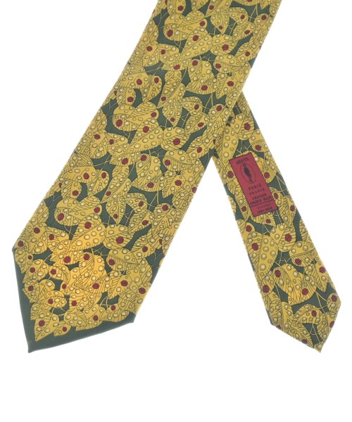 ARNYS（アルニス）ネクタイ 黄 サイズ:- メンズ/2200615127118