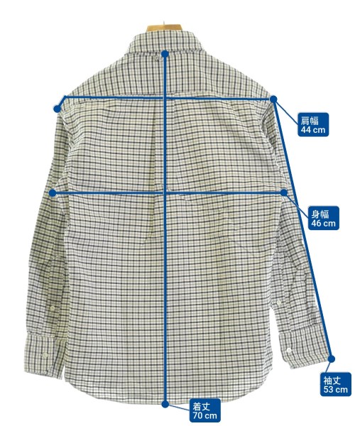 BLACK FLEECE BY Brooks Brothers（ブラックフリースバイブルックスブラザーズ）カジュアルシャツ 白 サイズ:-(XS位) メンズ/2200639834146