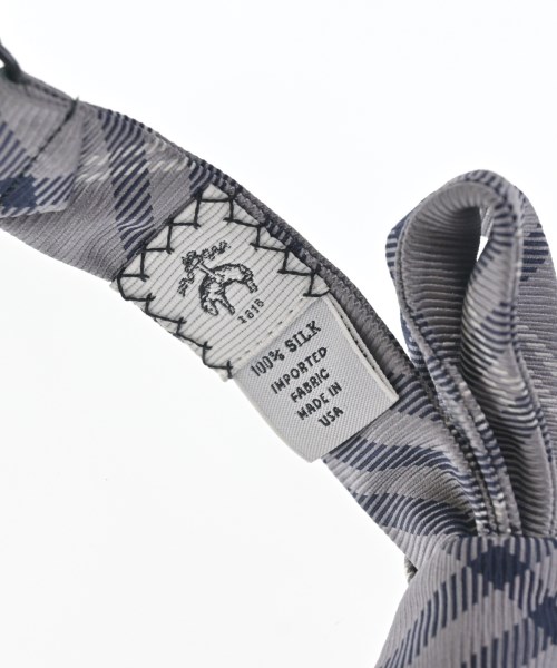 BLACK FLEECE BY Brooks Brothers（ブラックフリースバイブルックスブラザーズ）ネクタイ グレー サイズ:- メンズ/2200642359155